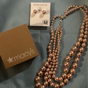 Chunky Club Jewelry (Dust Pink)